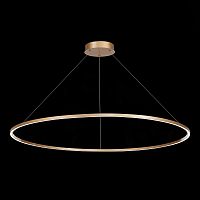 ST605.243.57 Светильник подвесной ST-Luce Золотистый/Белый LED 1*57W 4000K Подвесные светильники