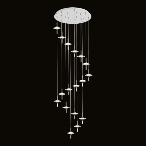 Каскадная светодиодная люстра Lussole Littlerock LSP-7374 Каскадная светодиодная люстра Lussole Littlerock LSP-7374