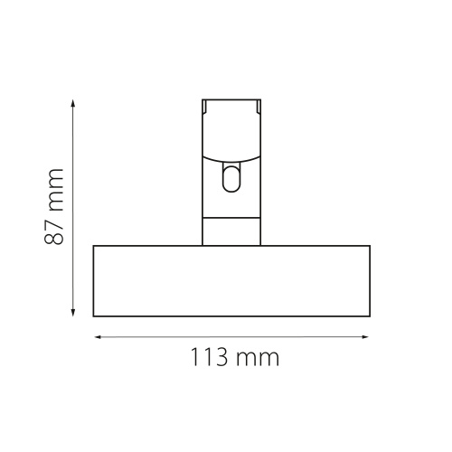 207437 Светильник 48V д/1-фазн трека DUE LED 12W 630LM 100G ЧЕРНЫЙ 3000K IP20 фото 6