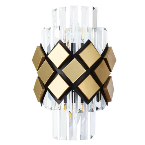 Настенный светильник Arte Lamp Amelia A1039AP-2BK Настенный светильник Arte Lamp Amelia A1039AP-2BK