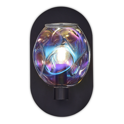 SL1188.401.01 Бра ST-Luce Черный/Радужный E14 1*40W IDESIA фото 5 SL1188.401.01 Бра ST-Luce Черный/Радужный E14 1*40W IDESIA фото 5