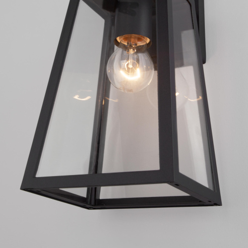 Уличный настенный светильник Germes D IP33 GL 1015D чёрный фото 3 Уличный настенный светильник Germes D IP33 GL 1015D чёрный фото 3