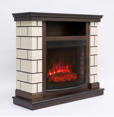 Каминокомплект SALERNO/САЛЕРНО Античный дуб с очагом Электроочаг QUEEN/КУИН 25.5 фото 6 Каминокомплект SALERNO/САЛЕРНО Античный дуб с очагом Электроочаг QUEEN/КУИН 25.5 фото 6