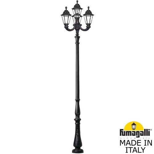 Fumagalli Парковый фонарь FUMAGALLI TABOR OFIR/RUT 3L+1 E26.205.R31.AXE27 Fumagalli Парковый фонарь FUMAGALLI TABOR OFIR/RUT 3L+1 E26.205.R31.AXE27