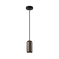 5060/1D PENDANT ODL24 377 коричн./черный/металл Подвес GU10 LED 4W COCOON