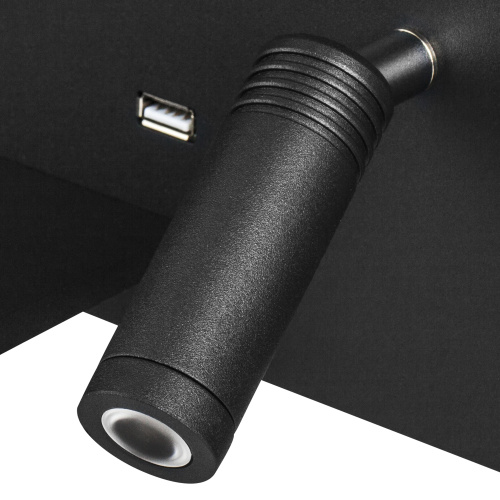 808547 Бра MURO II 4,5W+3W LED 360LM+240LM ЧЕРНЫЙ 3000K фото 6 808547 Бра MURO II 4,5W+3W LED 360LM+240LM ЧЕРНЫЙ 3000K фото 6