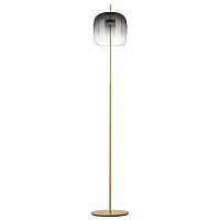 804718 Торшер CUPOLA LED 1х18W 900LM ЗОЛОТО/ДЫМЧАТЫЙ 3000K