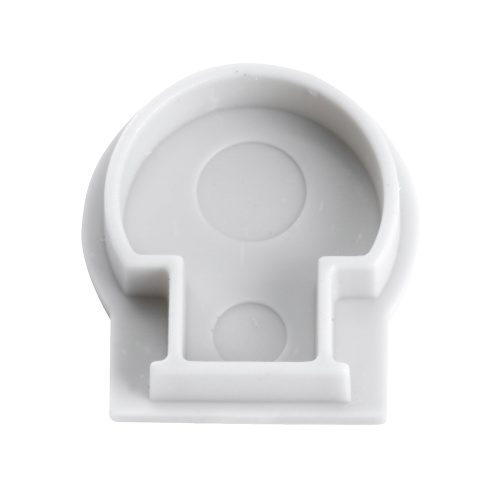 Заглушка без отверстия для профиля CAB282, LD380 (комплект 4шт) фото 3