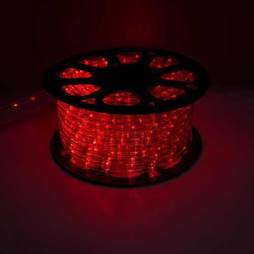 Дюралайт светодиодный Feron LED-R2W 2-х жильный, RGB 1,44Вт/м 24LED/м 50м 230V фото 7