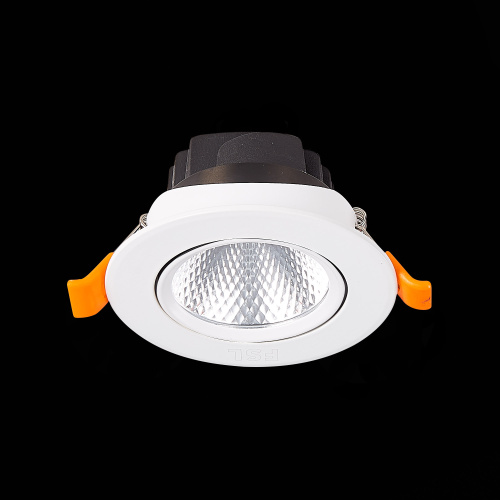 ST211.548.06.24 Св-к встр. Белый LED 1*6W 4000K 480Lm Ra80 24° IP20 D86xH50 220-240V Встраиваемые светильники фото 5