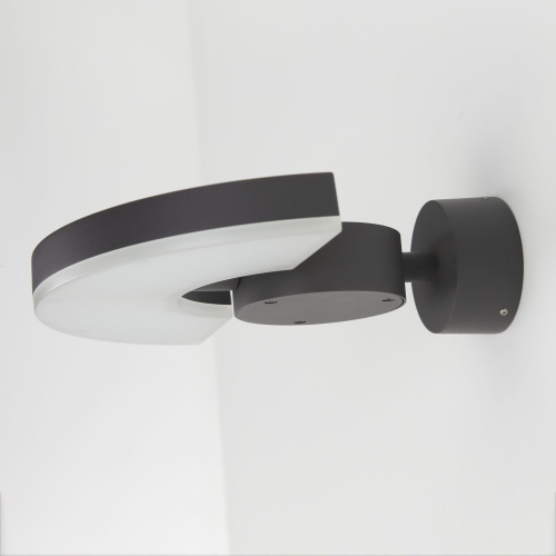 Citilux GARDA CLU03W LED Уличный настенный поворотный светильник Графит фото 6