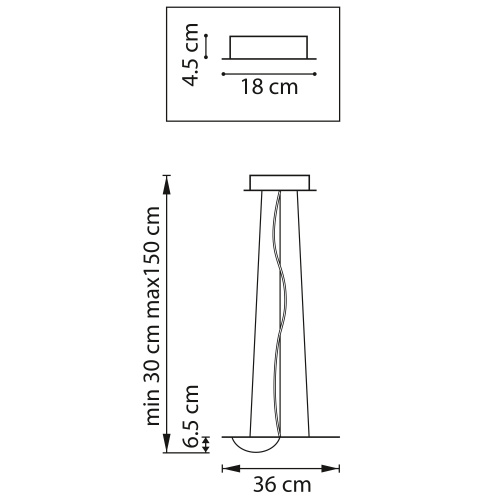 737337 Люстра EMISFERO 12W LED 655LM 180G ЧЕРНЫЙ 3000K фото 12 737337 Люстра EMISFERO 12W LED 655LM 180G ЧЕРНЫЙ 3000K фото 12