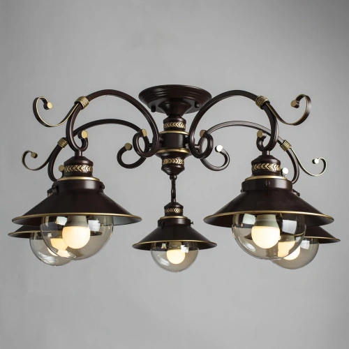 Потолочная люстра Arte Lamp GRAZIOSO A4577PL-5CK фото 2 Потолочная люстра Arte Lamp GRAZIOSO A4577PL-5CK фото 2