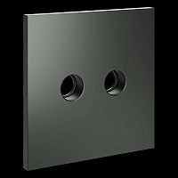 Накладка для розетки телевизионной оконечной TV+SAT S70 (титан) Voltum VLS001606