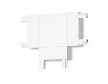 Коннектор Т-образный токопроводящий Magnetic Ultra slim 26 48В белый