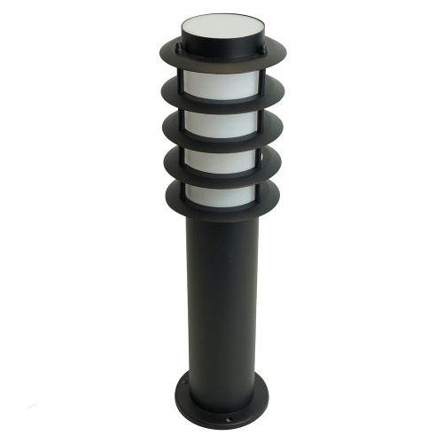 Светильник садово-парковый Feron DH047-450, Техно столб, 18W E27 230V, черный фото 4