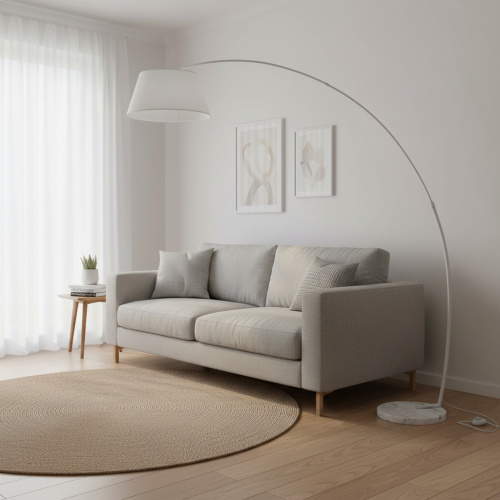 Citilux Арчи CL807010 Торшер с абажуром Белый фото 10 Citilux Арчи CL807010 Торшер с абажуром Белый фото 10