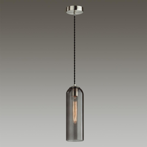 4805/1 PENDANT ODL21 407 никель/дымчатый Подвес E27 1*60W VOSTI фото 4 4805/1 PENDANT ODL21 407 никель/дымчатый Подвес E27 1*60W VOSTI фото 4