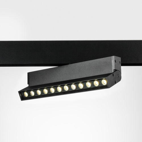 259047 Светильник 48V поворотный д/трека UNO LED 12W 800LM 24G ЧЕРНЫЙ МАТОВЫЙ 4000K фото 6 259047 Светильник 48V поворотный д/трека UNO LED 12W 800LM 24G ЧЕРНЫЙ МАТОВЫЙ 4000K фото 6