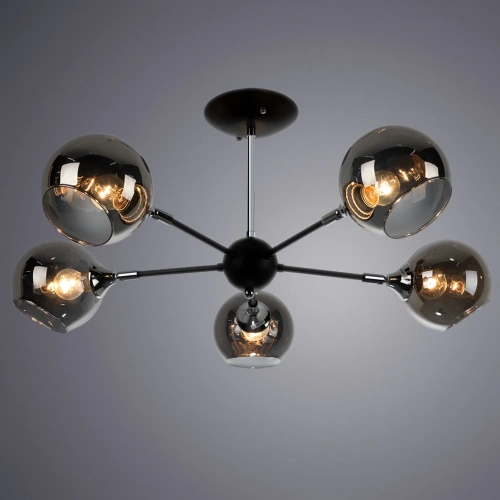 Потолочная люстра Arte Lamp LAGOS A2708PL-5BK фото 2 Потолочная люстра Arte Lamp LAGOS A2708PL-5BK фото 2