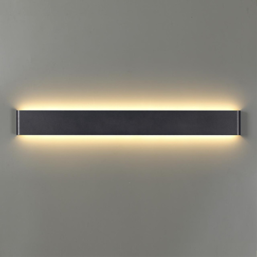 4294/30WL HIGHTECH ODL22 439 черный/металл Настенный светильник IP20 LED 30W 2656Лм 3000K FRAMANT фото 3