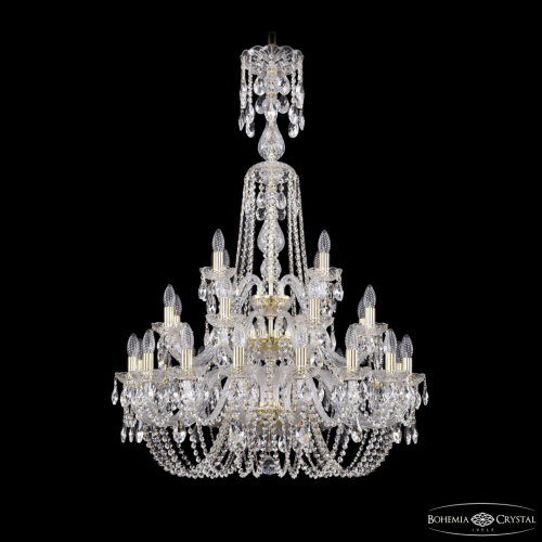 Люстра хрустальная 1402/16+8+4/300/XL-123/3d G Люстра хрустальная 1402/16+8+4/300/XL-123/3d G