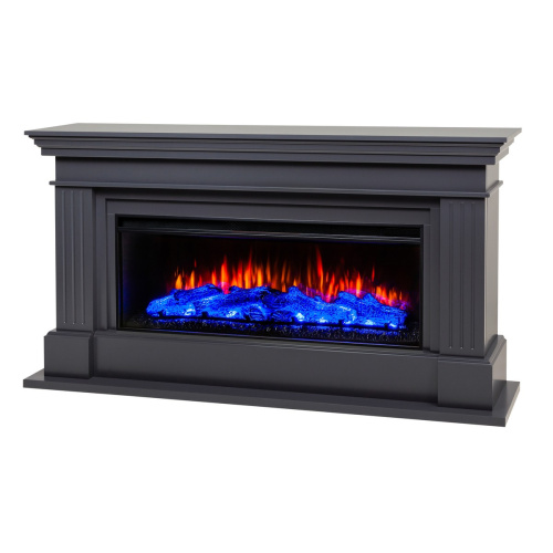 Каминокомплект ONTARIO/ЛЕОНАРДО Графит с очагом Электроочаг JOKER/ДЖОКЕР 45 фото 10