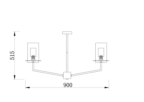 Подвесной светильник Freya FR5206PL-08FG фото 2