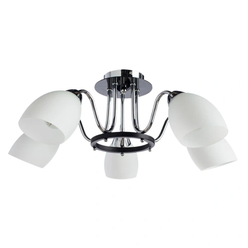 Потолочная люстра Arte Lamp FIORENTINO A7144PL-5BK Потолочная люстра Arte Lamp FIORENTINO A7144PL-5BK