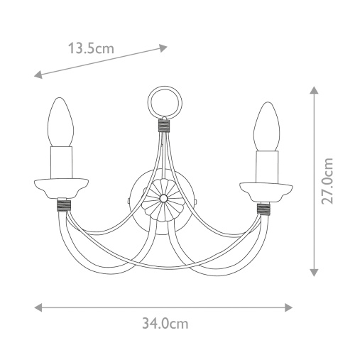 Бра Elstead Interior, Арт. CB2-BLACK фото 8