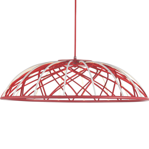 SL6016.603.01 Светильник подвесной ST-Luce Красный/Красный LED 1*20W 3000K BOUND фото 4
