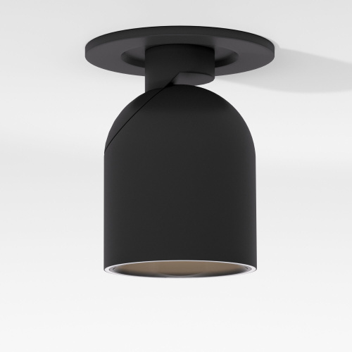 Светильник встраиваемый поворотный светодиодный Spot 7W 4000K черный 25093/LED фото 5