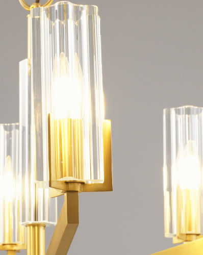 Люстра подвесная Moderli V11074-6P Brass фото 8 Люстра подвесная Moderli V11074-6P Brass фото 8