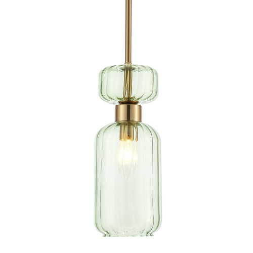 Подвесной светильник Escada 1141/1S E14*60W Antigue copper/Green фото 3 Подвесной светильник Escada 1141/1S E14*60W Antigue copper/Green фото 3
