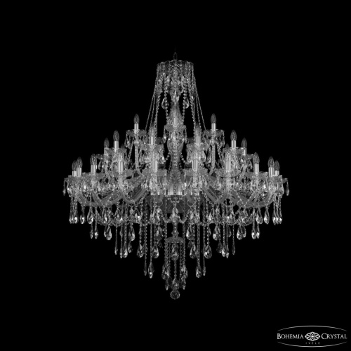 Люстра хрустальная 1415/20+10+5/460 Ni Bohemia Ivele Crystal (Богемия Ивеле Кристалл)