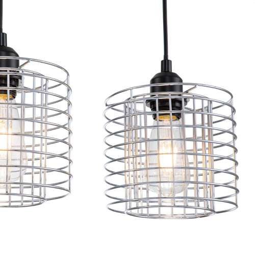 Подвесной светильник Escada 10190/3S E27*40W Chrome фото 4 Подвесной светильник Escada 10190/3S E27*40W Chrome фото 4