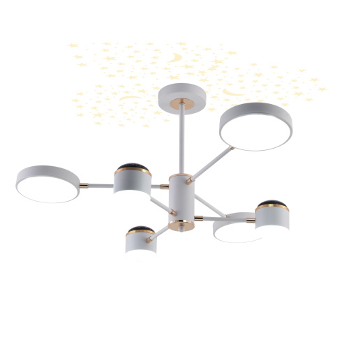 Светильник на штанге Escada 10255/6 LED*110W White/Gold фото 4 Светильник на штанге Escada 10255/6 LED*110W White/Gold фото 4