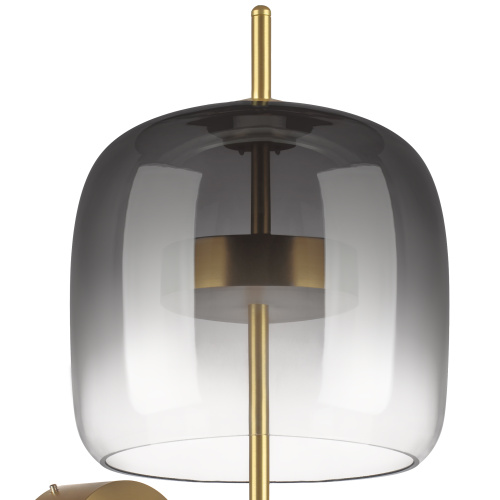 804618 Бра CUPOLA LED 9W 450LM ЗОЛОТО/ДЫМЧАТЫЙ 3000K фото 5 804618 Бра CUPOLA LED 9W 450LM ЗОЛОТО/ДЫМЧАТЫЙ 3000K фото 5
