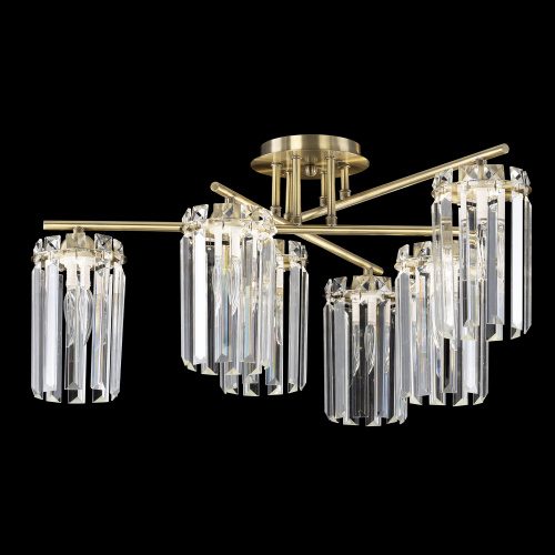 Citilux AXIS CL313263 Люстра хрустальная потолочная Бронза фото 8 Citilux AXIS CL313263 Люстра хрустальная потолочная Бронза фото 8