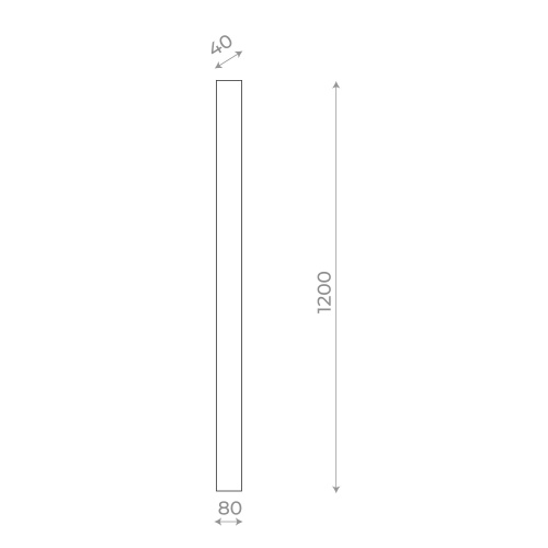 SL9511.421.01 Светильник уличный настенный ST-Luce Черный LED 1*29W 4000K NUVOLA фото 2