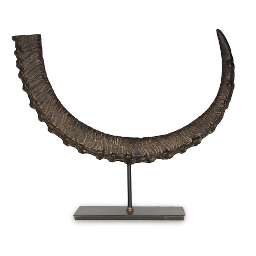 Декоративный эл-т FAUX IBEX SINGLE HORN DECOR т.м.Palecek, арт. 2782-79 Декоративный эл-т FAUX IBEX SINGLE HORN DECOR т.м.Palecek, арт. 2782-79