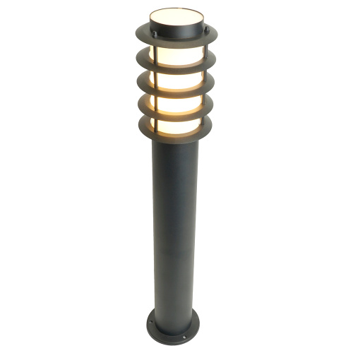 Светильник садово-парковый Feron DH047-650, Техно столб, 18W E27 230V, черный фото 2