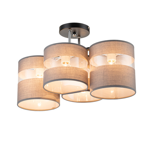 Потолочный светильник Escada 642/4P E27*60W Black Потолочный светильник Escada 642/4P E27*60W Black