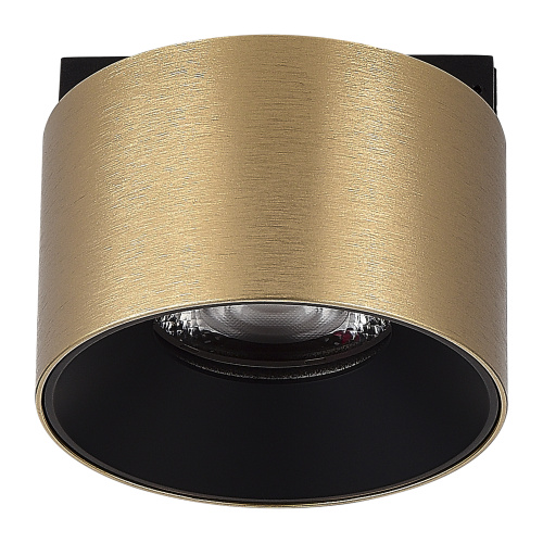 ST669.346.05 Магнитный трековый светильник Латунь LED 1*5W 4000K 350Lm Ra>90 36° IP20 D60xH38 24V SUPER5 фото 3