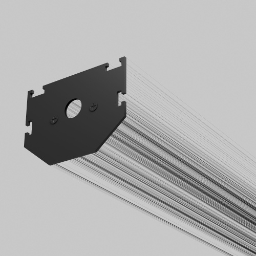 Slim Magnetic Заглушки для шинопровода в натяжной потолок 85204/00 черный 2 шт. 85206/00