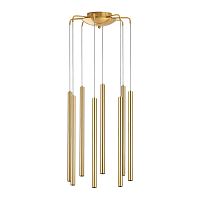 Комплект с подвесной люстрой Lightstar Tubo (574733+747243 (8шт) L8T747243