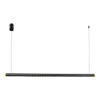 SL6238.413.01 Светильник подвесной ST-Luce черный/черный,латунь LED 1*28W 4000K PARILLA