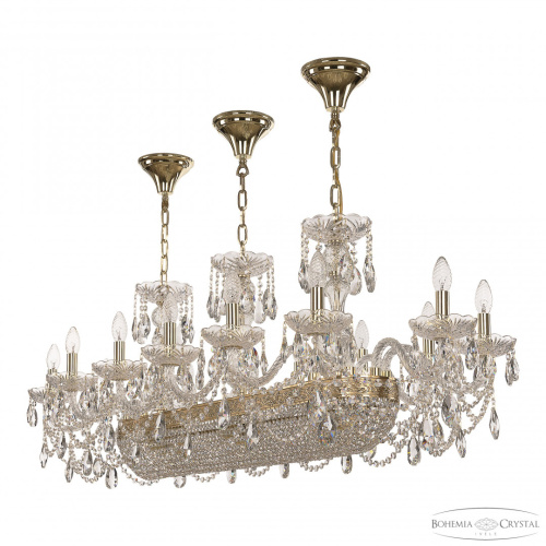 Люстра хрустальная 1453/14/195/1000 G Bohemia Ivele Crystal (Богемия Ивеле Кристалл) фото 2 Люстра хрустальная 1453/14/195/1000 G Bohemia Ivele Crystal (Богемия Ивеле Кристалл) фото 2