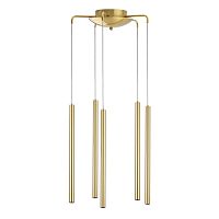 Комплект с подвесной люстрой Lightstar Tubo (574723+747243 (5шт) L5T747243