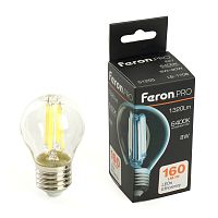 Лампа светодиодная Feron.PRO LB-1708 Шарик E27 1320LM 8W 175-265V 6400K